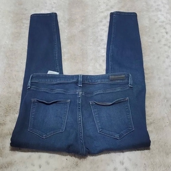 Abercrombie & Fitch Harper low rise jean legging (Dark Wash) (Size 24) - Picture 2 of 6